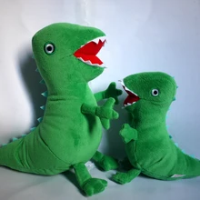 Плюшевая Игрушка Фигурка динозавра 17 см размер 10 шт/партия Зеленый Динозавр плюшевая игрушка