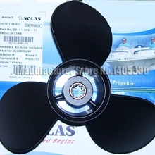 Алюминий пропеллер 10 слотов для Mercury Tohatsu Honda 2-х тактный 25-30hp подвесной моторный двигатель 9 7/8*13