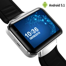 SMARCENT DM98 Smart Watch 3G WIFI GPS Android5.1 OS MT6572A Dual cor CPU 2.2“ Screen 2.0MP Camera 900mAh Battery for Android