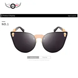 2018 новые модные солнцезащитные очки в стиле ретро Стиль драйвер очки кошачий глаз поляризованные высокое качество UV400