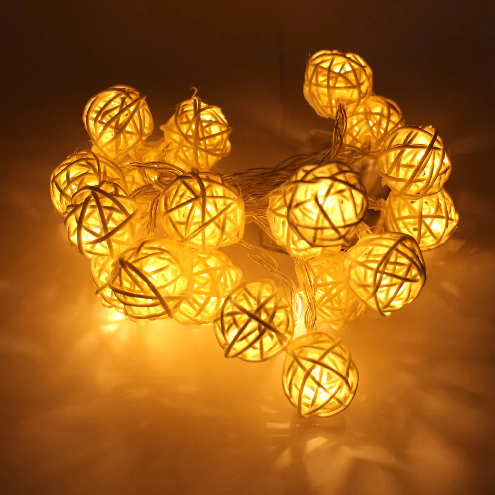 Garland Led Fairy String Lights Battery Operated Xmas Wedding Garland Led Fairy String Lights Battery