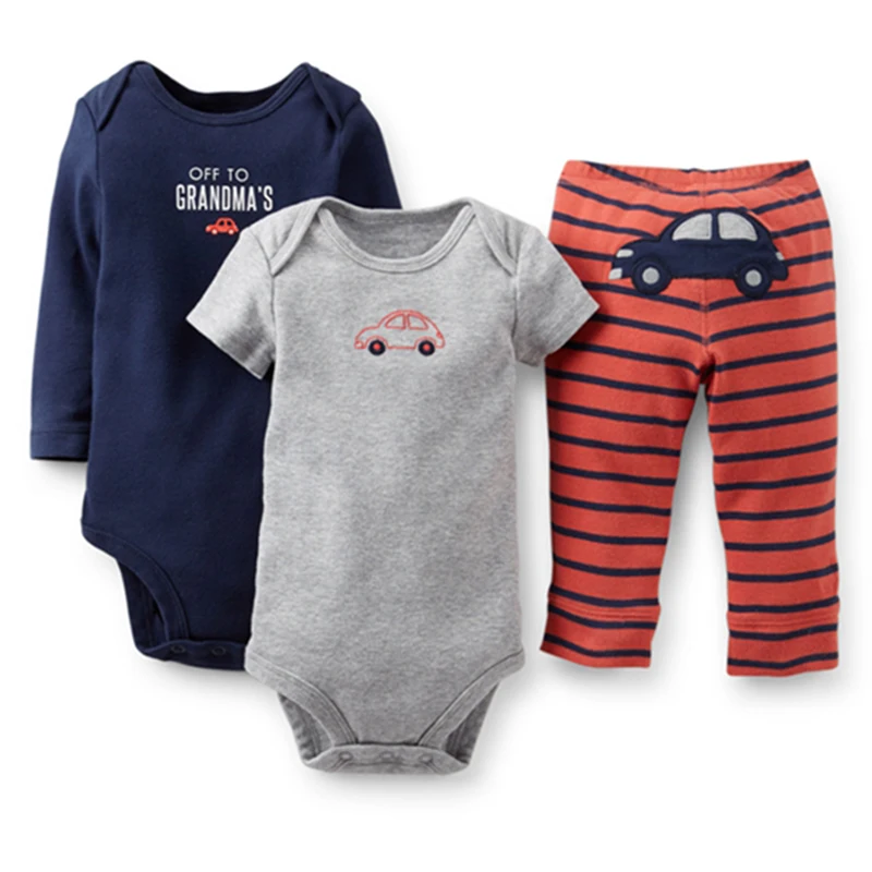 

Free Shiping Baby Boy Clothing Set 3-Pieces / 4-Pieces Baby's Set