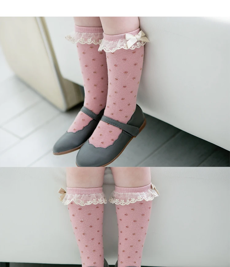 knee length socks for baby girl