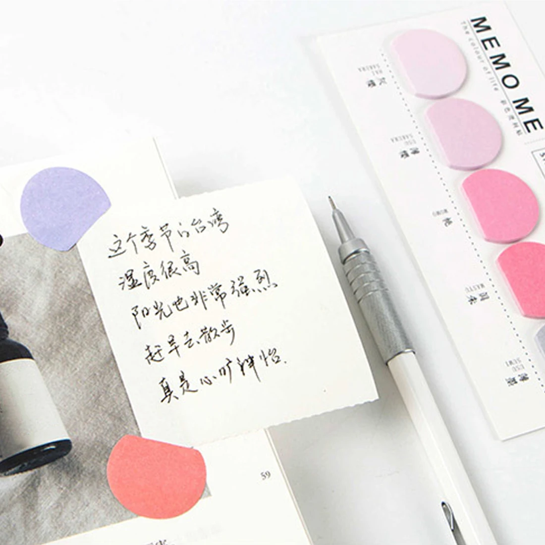 Book Sticker Bookmarks Memo Pad Notepaper Notes Page Flags Self-stick Tab Bookmark Marker Pad Office Supplies Book Sticker Bookmarks Memo Pad Notepaper Notes Page Flags Self-stick Tab Bookmark Marker Pad Office Supplies