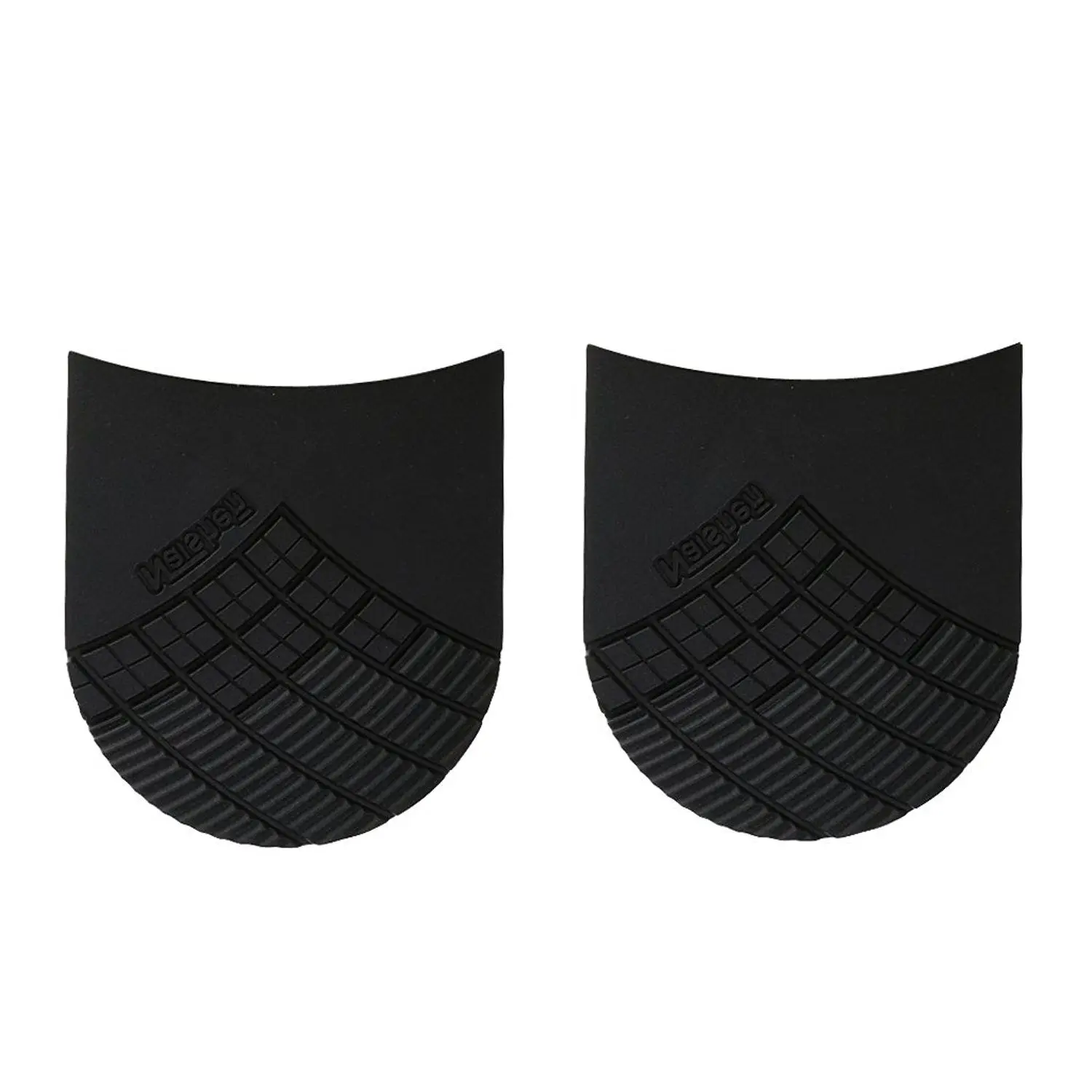 

Naishen 1 Pair Shoe's Non-slip Rubber Heel Insole Shoes Repair 6.5mm Black