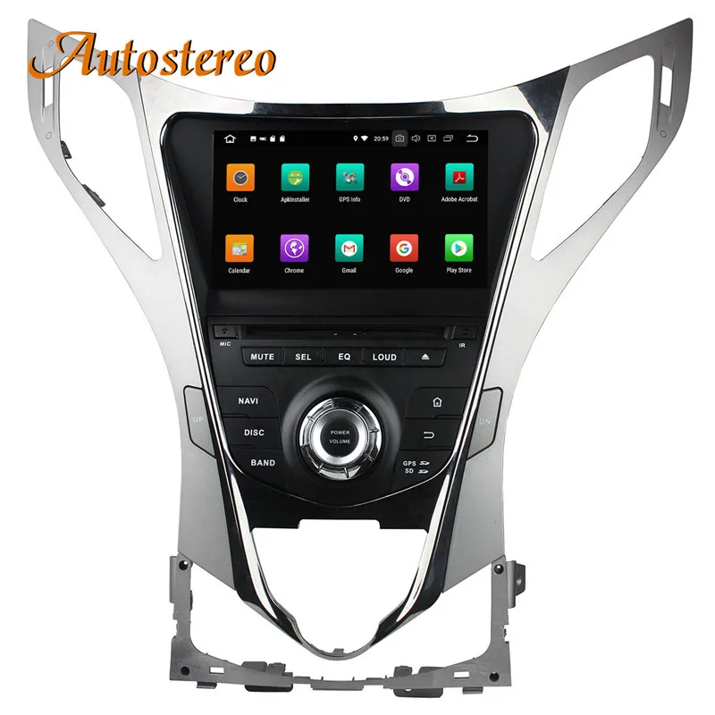 Autostereo Android 8 dvd-плеер автомобиля gps навигации для hyundai AZERA Grandeur i55 2011 + головного устройства мультимедийный плеер магнитофон