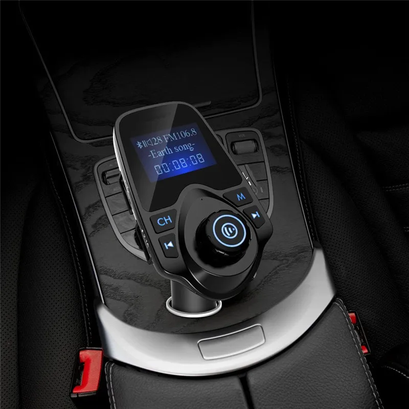 Беспроводной Bluetooth fm передатчик модулятор громкой связи car kit Радио адаптер USB