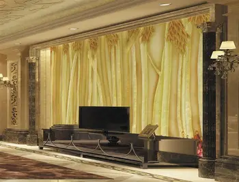 

3D wallpaper custom mural beauty non-woven The golden tree wallpaper
