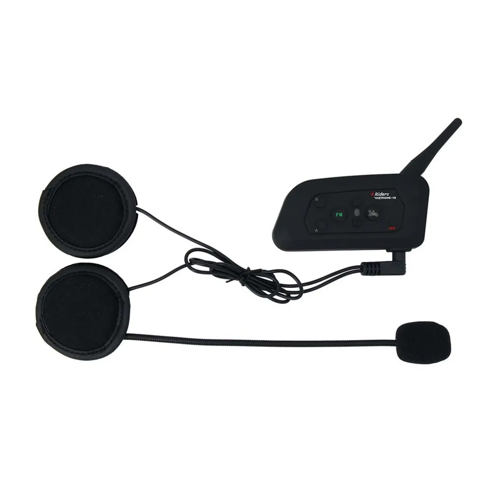 VNETPHONE 4 Rider V4 аксессуары для мотоциклов Bluetooth шлем домофон гарнитура