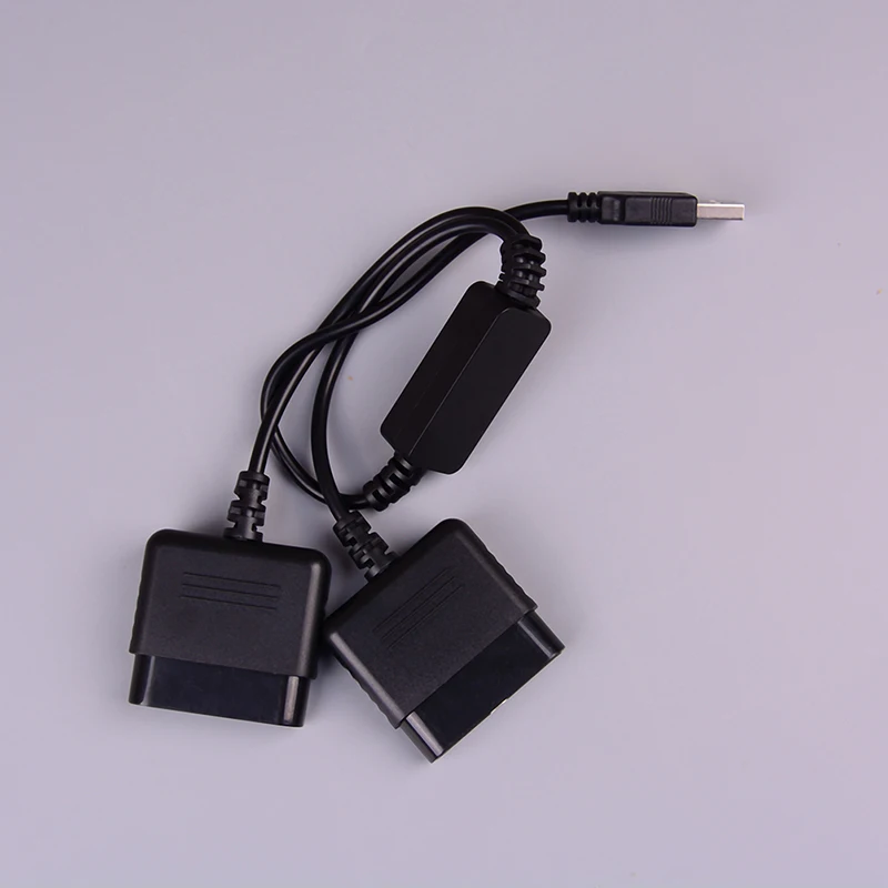 Игровые кабели для PS1 PS2 к ПК USB 2 0 контроллер адаптер конвертер проводной Sony