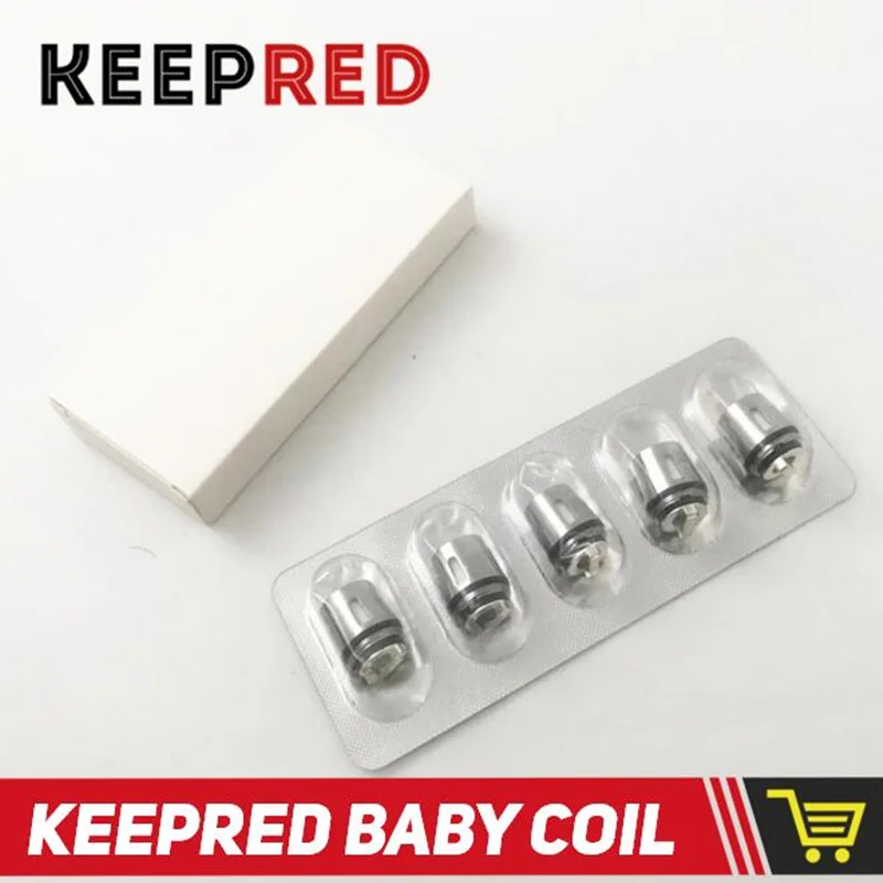 

Original KEEPRED TFV8 Baby Q2 0.4ohm Replacement Coil head 0.6ohm tfv8 baby vape tank coil for TFV8 V8 Baby Subohm Atomizer Tank