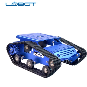 

Tank Aluminium Chassis Tracked Vehicle Remote Control Servo Car Platform RC Parts Robot tank
