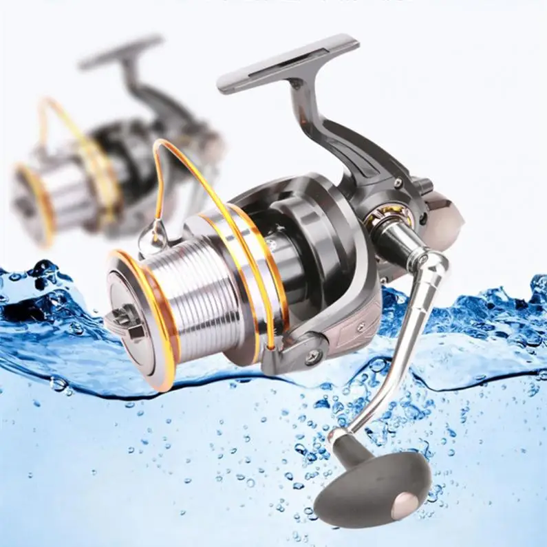 

DIAODELAI 9000 Series 12+1 Ball Bearings Full Metal Spool Jigging Trolling Long Shot Casting Surf Spinning Big Sea Fishing Reel