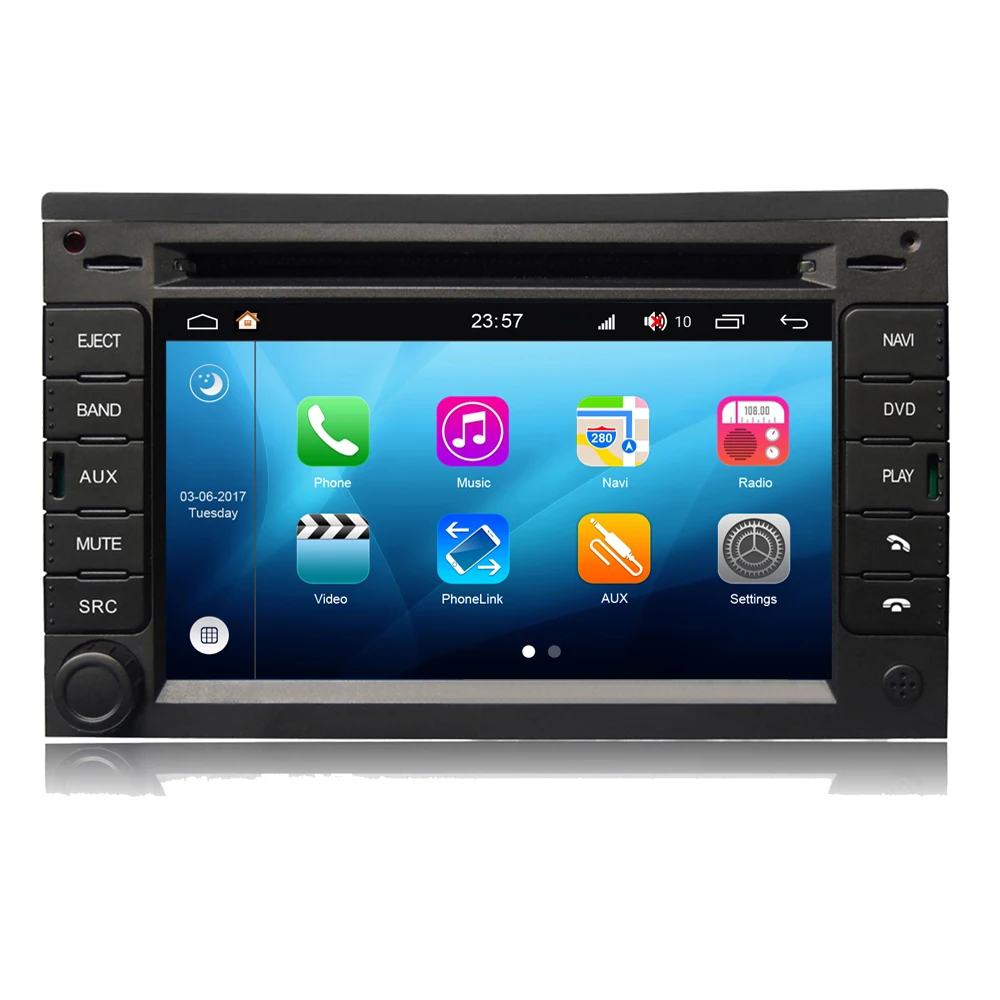 Discount S200 For VW Sharan Android 8.0 Autoradio Car Stereo Radio DVD GPS Navigation Sat Navi Multimedia HeadUnit Audio Video Player 2