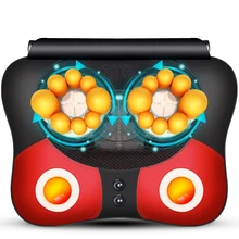 Free Shipping Neck Massager Pillow Electric Shiatsu Cervical Massager Device Household Multifunctional Body Massage Cushion