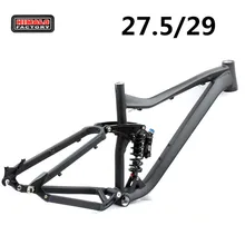 HIMALO велосипедная Рама с полной подвеской 29ER 27,5 er рама из алюминиевого сплава для горного велосипеда DH аксессуары для горного велосипеда