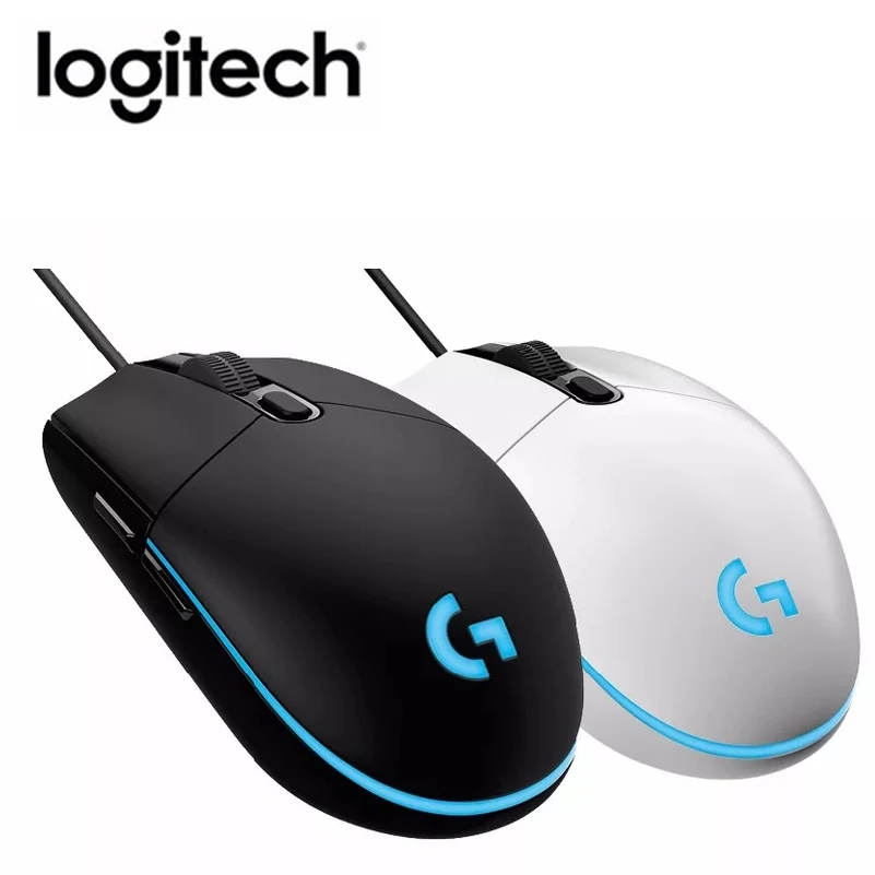 

Original Logitech G102 PRODIGY Gaming Mouse Optical 6,000DPI, 16.8M Color LED Customizing, 6 Buttons -International Version