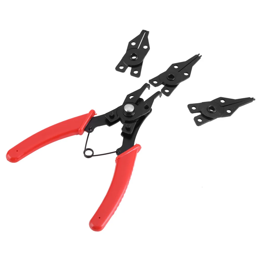 

4 in 1 Multi-function Snap Ring Pliers Plier Set Circlip Combination Retaining Clip Hand Tool Set Multi Tools.