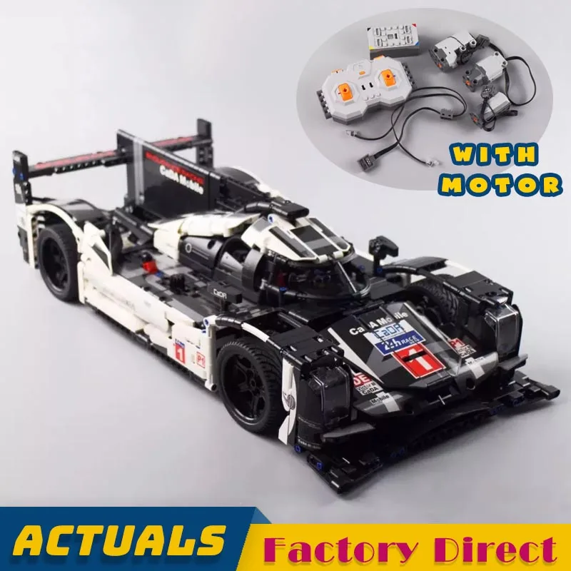 

1586 Pcs Romote Control Racing Car with Motor Compatible Technic Series Building Blocks Vehicle Bricks DIY Educational Toys