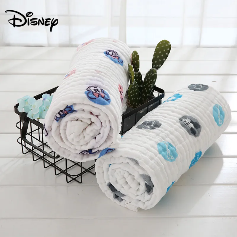 Disney 70*110 см Хлопок Банное полотенце с принтом детское тонкое одеяло Детская сумка для купания банное полотенце