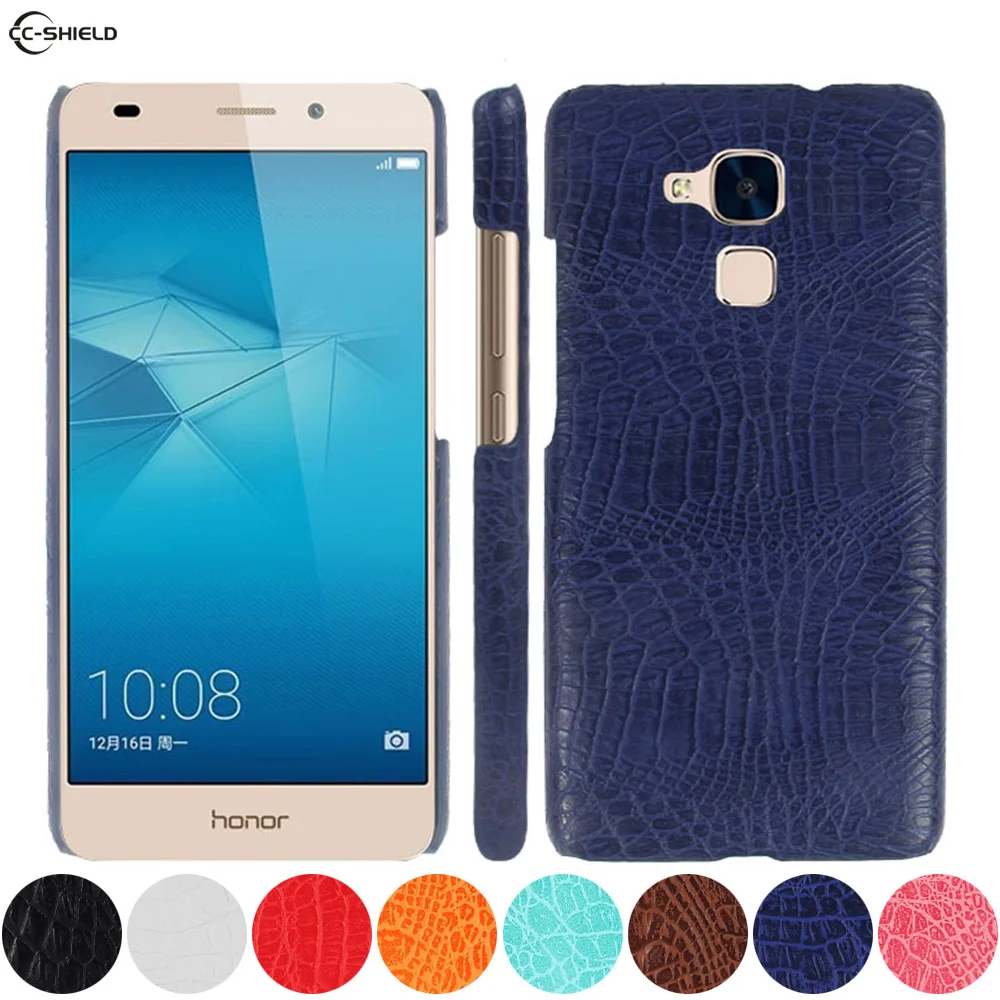 Кожаный чехол для huawei Honor 5C 5 C NEM-L21 NEM-L51 бампер телефона 7 Honor7 Lite NEM L51 из