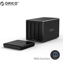 ORICO NS400RU3 4 Bay USB3.0 Hard Drive Dock with Raid Support 40TB storage 5Gbps UASP with 12V5A Adapter Tool Free HDD Enclosure