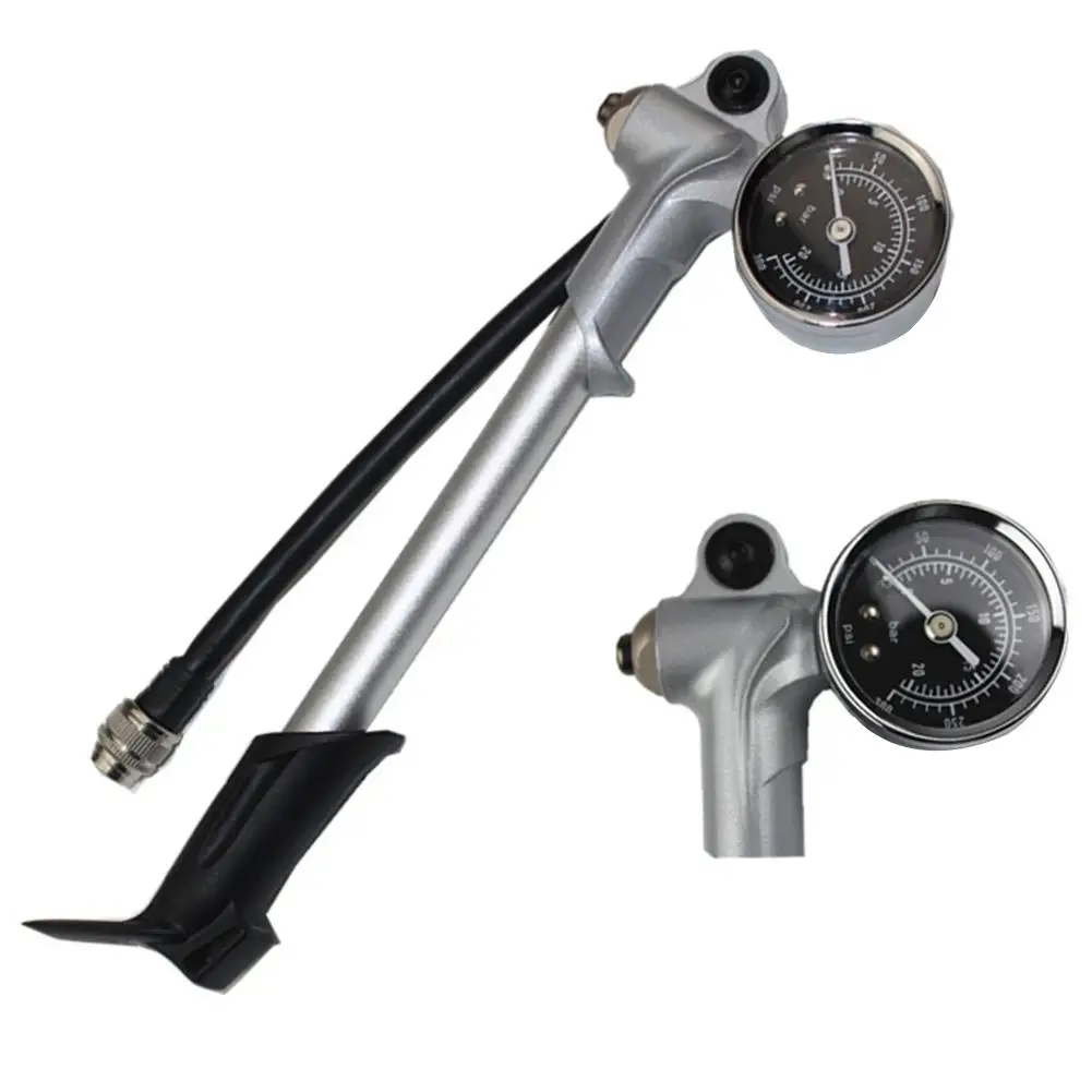 Mounchain Bicycle Pump 300PSI Inflate Fork Shock Compact Portable Mini