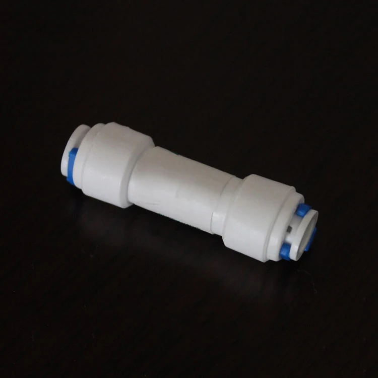 

1/4" Quick Pushfit Tube Non-Return One Way Check Valve For RO Water Connector Reverse Osmosis Aquarium System