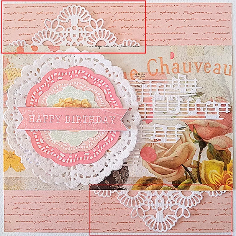 

NO.1 lace Metal Cutting Dies Stencils for DIY Scrapbook Photo Album PaperCard Decorative Craft Embossing Die 2019 NEW