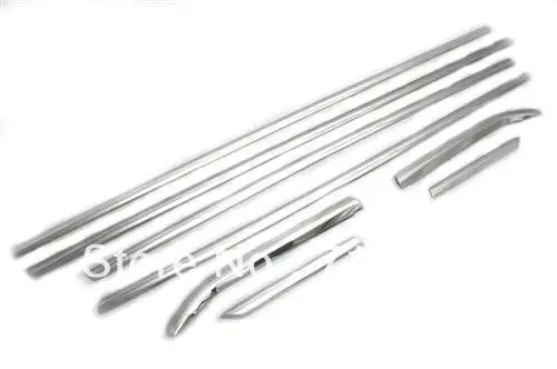 

Car Styling Chrome Side Lower Edge Window Trim Set For Ford Focus MK3 Sedan 2012-2013