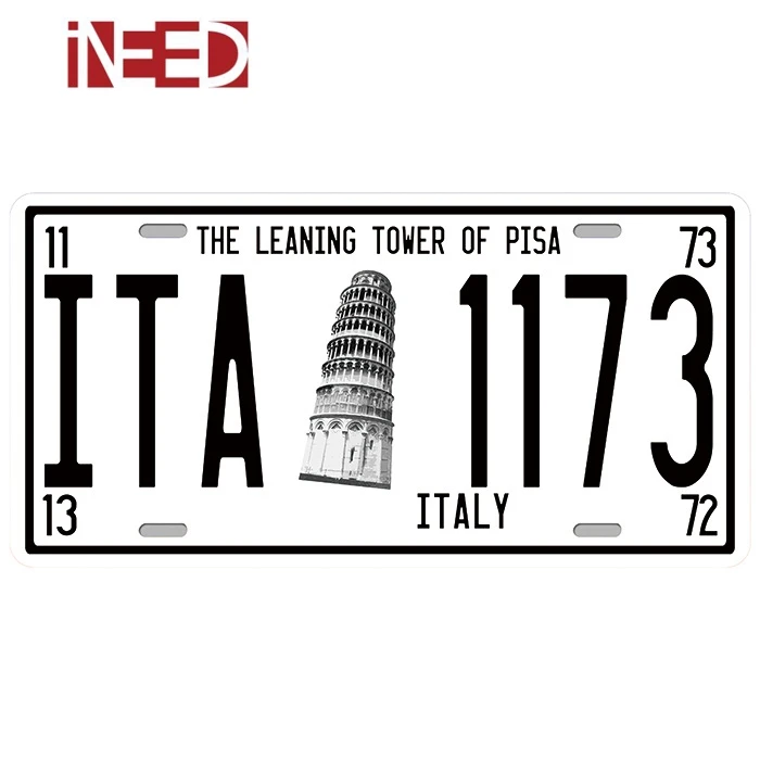 Buy Italy Car Plates Number License