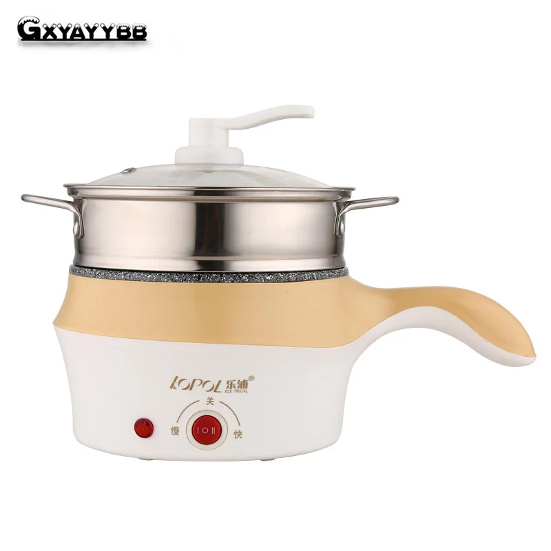 GXYAYYBBmulti functional mini electric cooker, electric frying pan and noodle cooker for