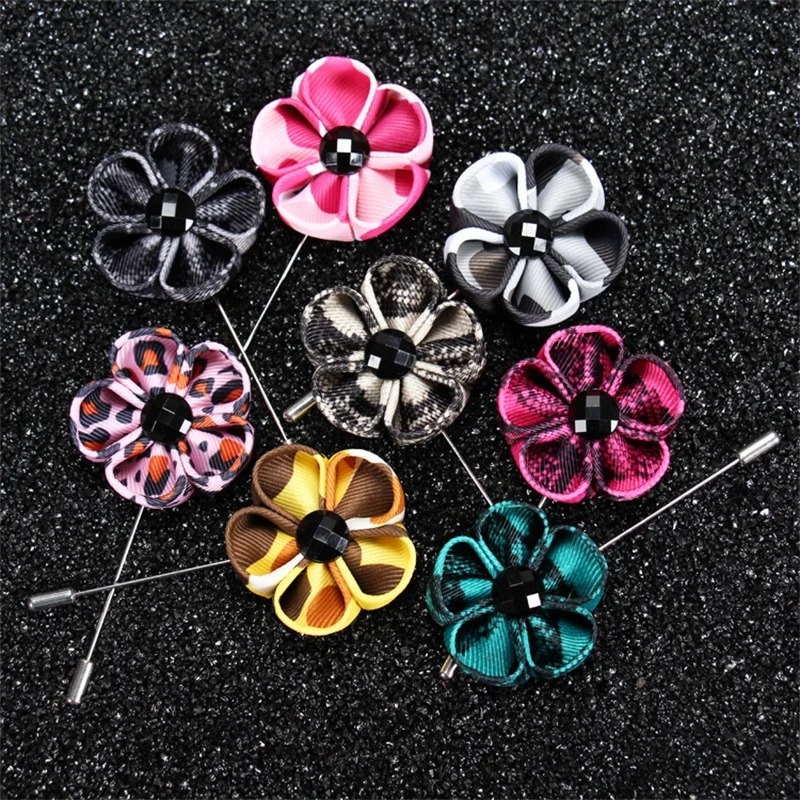 Buy Mdiger Floral Pins and Brooches Casual Classic Flower Lapel Pins for