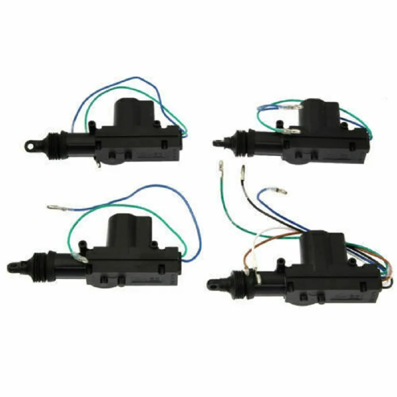 Door Power Central Lock Kit 2 Keyless Entry Car Remote Control Car Alarm Siren