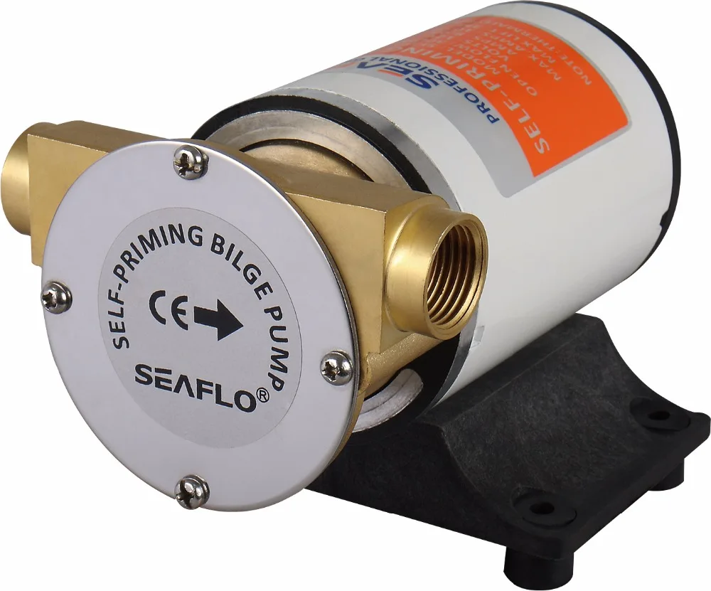 SEAFLO 8GPM 30LPM Self Priming Centrifugal Impeller Bilge Pumps Marine 
