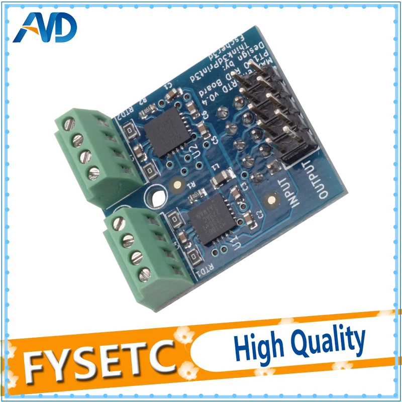 Tanie Sklonowanych PT100 córka pokładzie, dzięki czemu dwa PT100 czujniki temperatury, aby być przymocowane do DuetWifi i Duet Ethernet,