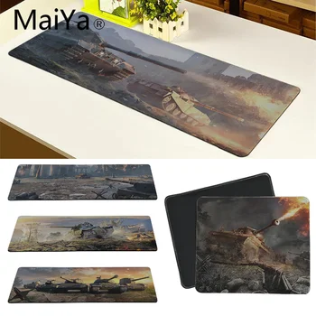 

Maiya World of Tanks Rubber PC Computer Gaming mousepad Speed/Control Version Large Gaming Mouse Pad