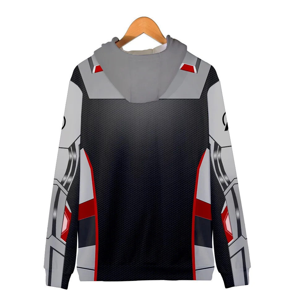 2019 Kids Adult Avengers Endgame Quantum Realm Sweatshirt Zipper Jacket Advanced Tech Hoodie Cosplay Costumes superhero Hoodies