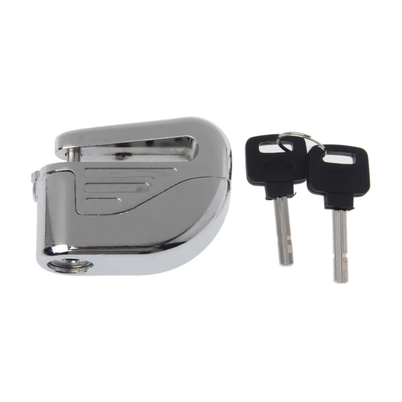 

1cm Motorcycle Scooter Bicycle Anti-theft Wheel Disc Brake Lock Security Alarm+2 Keys 10166