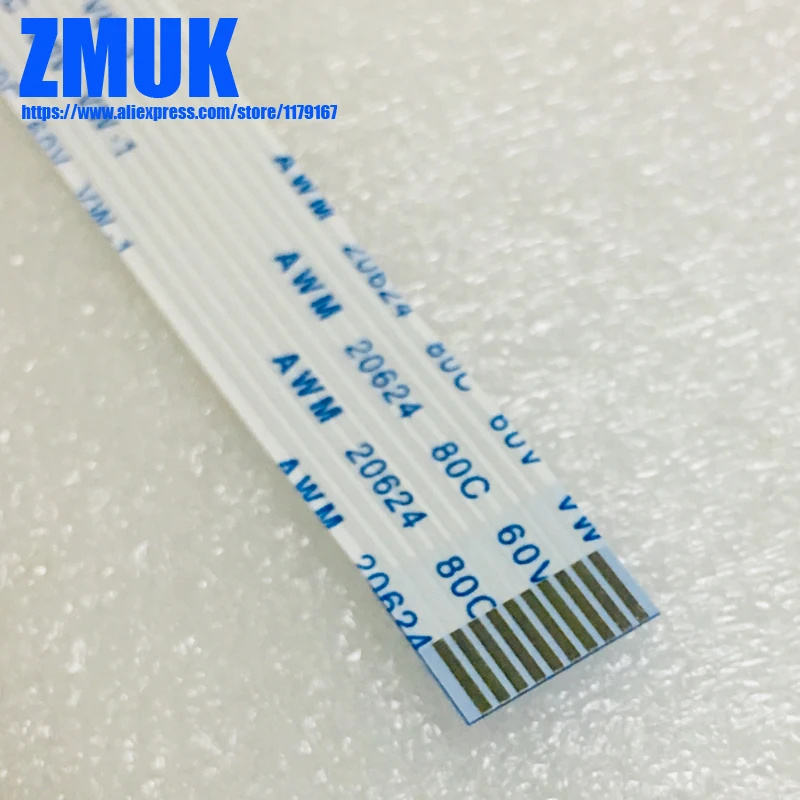 

550 мм 1,0 AWM 20624 80C 60V FFC ленточный кабель