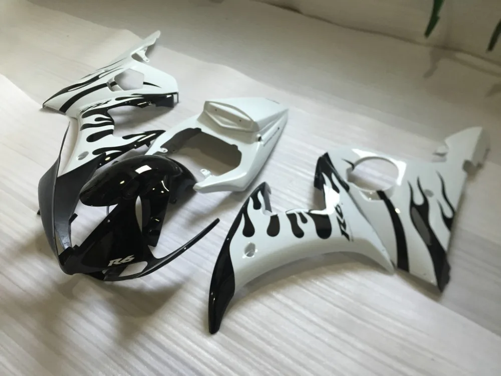 Комплект обтекателей для мотоцикла YAMAHA YZFR6 03 04 05 YZF R6 2003 2004 2005 YZF600 Обтекатели из АБС