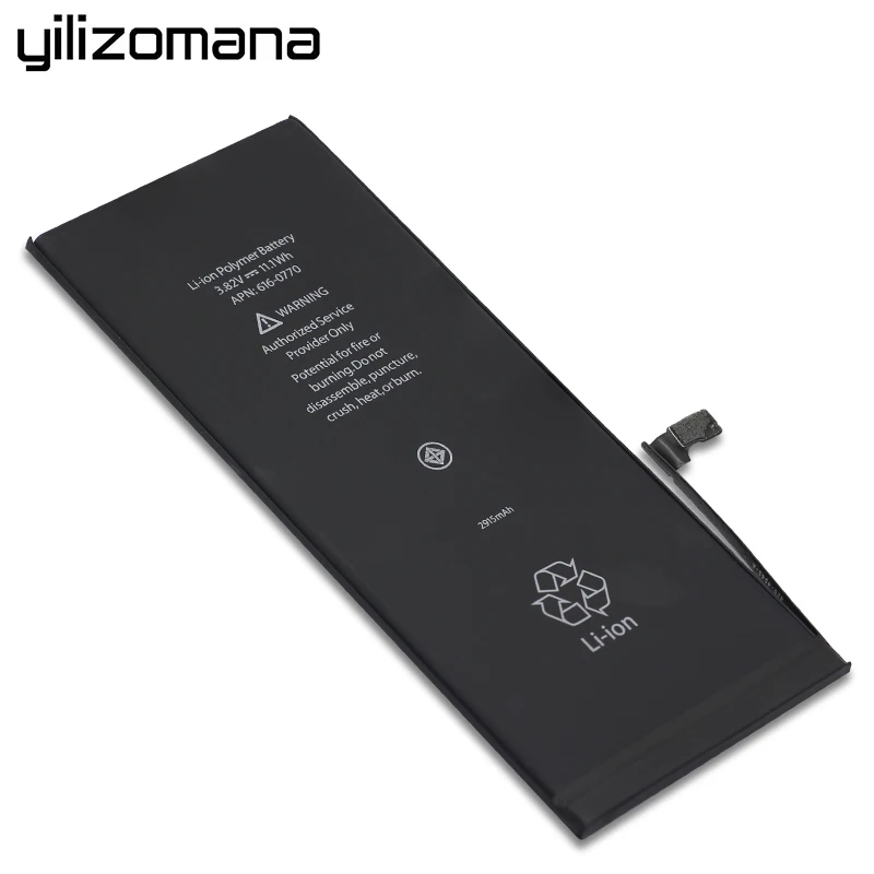 YILIZOMANA 2915mAh батарея для Apple iPhone 6 Plus телефон Замена литий полимерные батареи