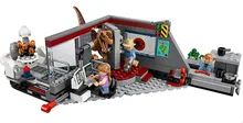 Jurassic World Velociraptor Chase Building Blocks Compatible 75932 Jurassic Park Dinosaur figure Bricks Children Toys Jurassic World Velociraptor Chase Building Blocks Compatible 75932 Jurassic Park Dinosaur figure Bricks Children Toys