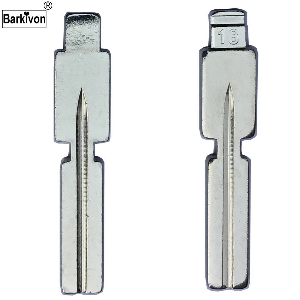 Barkivon 18 # Латунный необработанный сменный Складной автомобильный ключ для