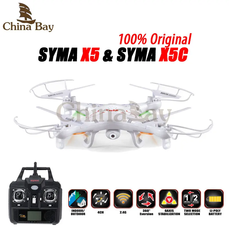 100 Original SYMA X5C Upgrade Version font b RC b font font b Drone b font