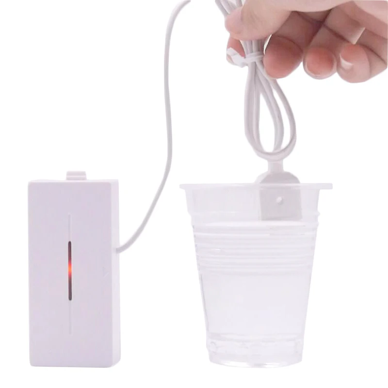 

Water Immersion Detector 433MHz Wireless Water Intrusion Detector Leak Sensor Work For GSM House Security Alarm System