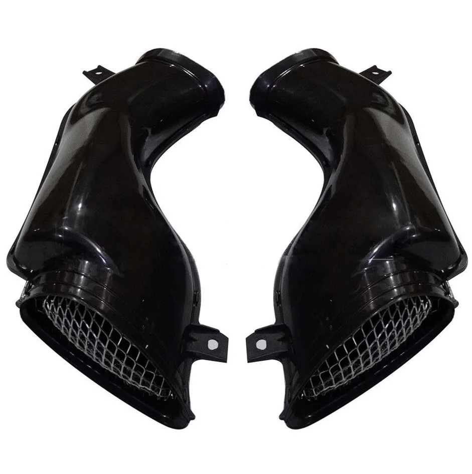 

One Pair Air Intake Tube Duct Cover Fairing For SUZUKI GSXR 600/750/1000 00-03 k1 Black