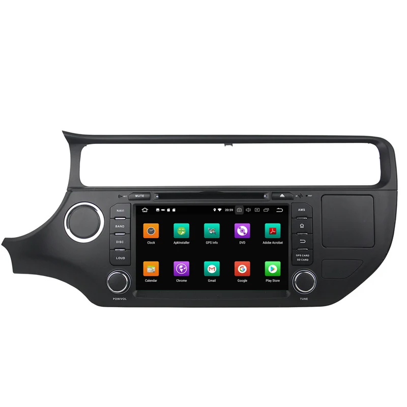 Excellent NaviTopia 4G RAM 64G ROM 8 Core Car GPS Navigation For KIA K3/RIO 2015 Car Radio Head Unit 3