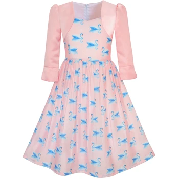 Girls Elegant Bolero Party Dress