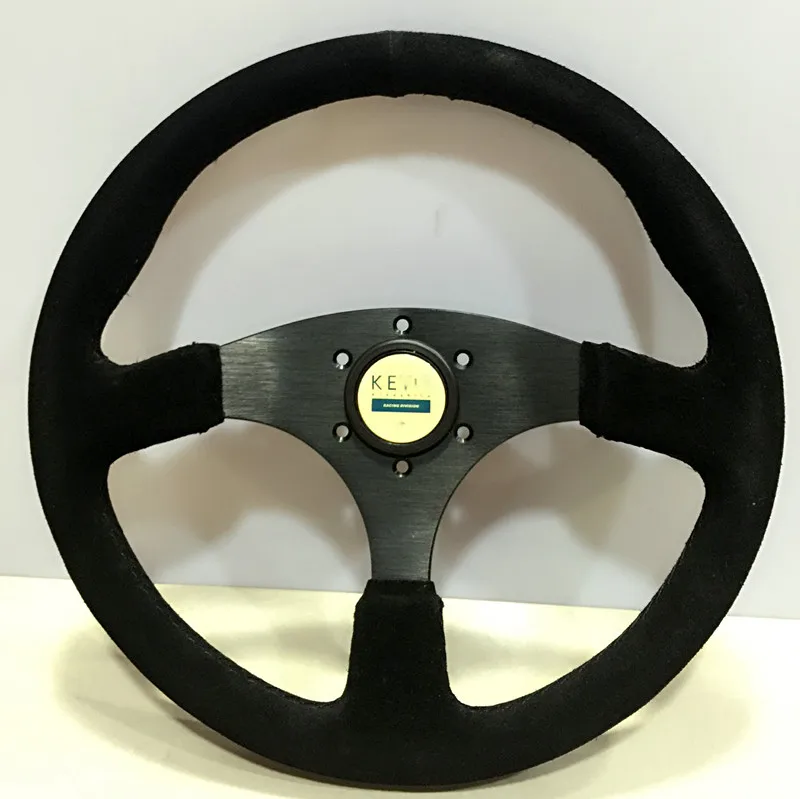 2016 Modified car steering wheel / KEYS RACING nubuck leather 14 inch